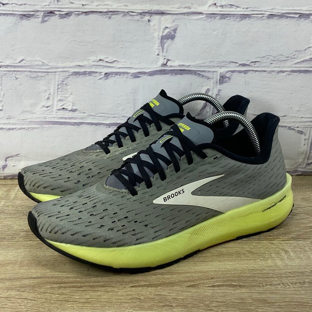 Brooks Hyperion Tempo Grey Running Shoes Men's Size 9 Athletic Sneakers